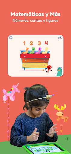 Captura de pantalla de Khan Academy Kids