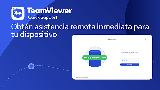 Captura de pantalla de TeamViewer QuickSupport