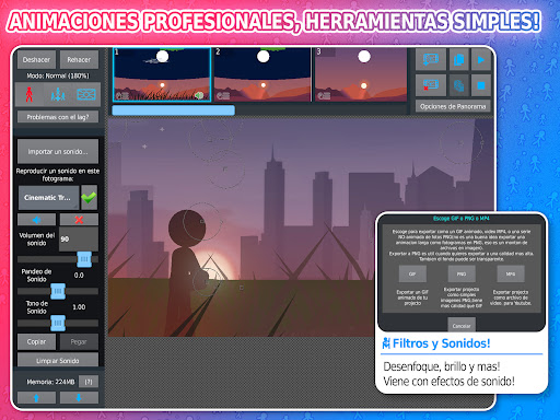 Captura de pantalla de Stick Nodes Pro - Animador