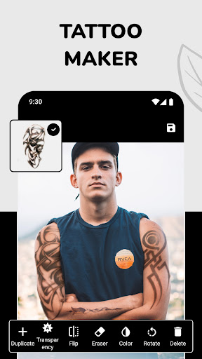 Tattoo Simulator Tattoo Maker screenshot