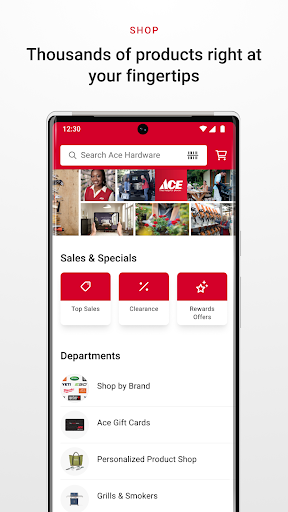 Captura de pantalla de Ace Hardware