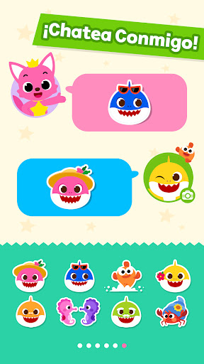Captura de pantalla de Pinkfong Tiburón Bebé Teléfono