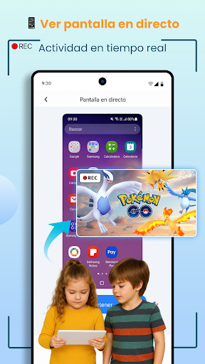 Captura de pantalla de KidsGuard Pro -Monitoreo Tel