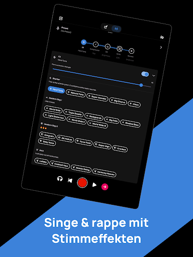Voloco: Beats & Effekte Studio Screenshot
