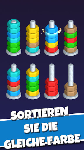 Nut Sort-Color Puzzle Game Screenshot