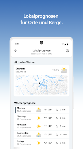 MeteoSwiss Screenshot