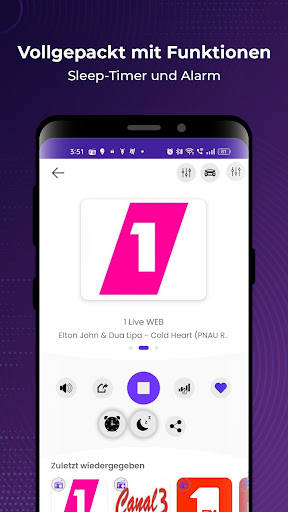 Radio FM: Live-Radio-App Screenshot