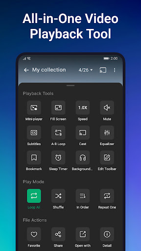 OnePlayer - HD Video Player screenshot