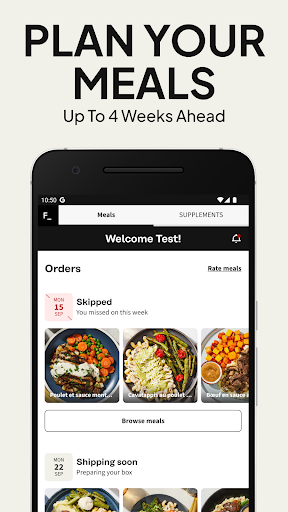 Captura de pantalla de Factor_ Prepared Meal Delivery