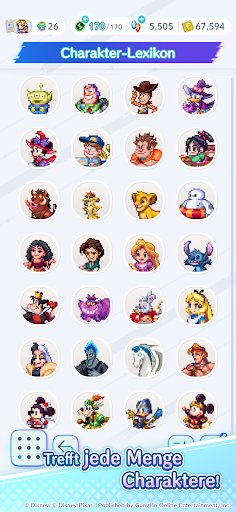 Disney Pixel RPG Screenshot