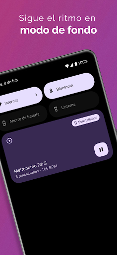 Captura de pantalla de Metrónomo Fácil