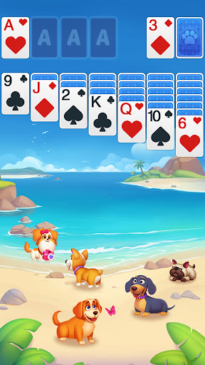 Captura de pantalla de Solitario de rescate de perros