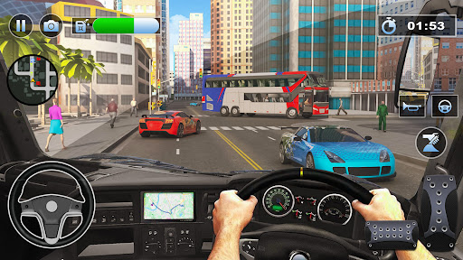 Captura de pantalla de Bus Simulator : 3D Bus Games