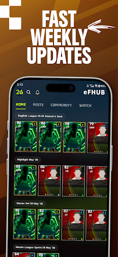 Captura de pantalla de eFHUB™ 26