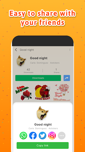 Personal stickers StickerMaker screenshot