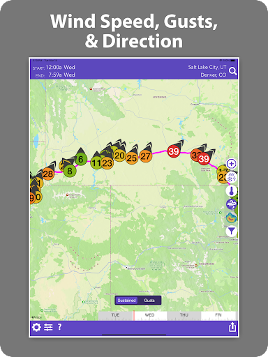 Fahrwetter: Straßenbedingungen Screenshot