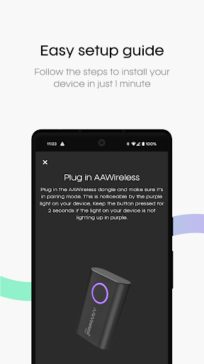 Captura de pantalla de AAWireless for Android Auto™