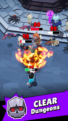 Wizario: Idle Survival screenshot