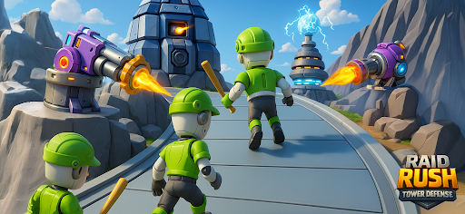 Raid Rush: Tower Defense TD screenshot