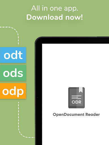 Captura de pantalla de OpenDocument Reader Pro