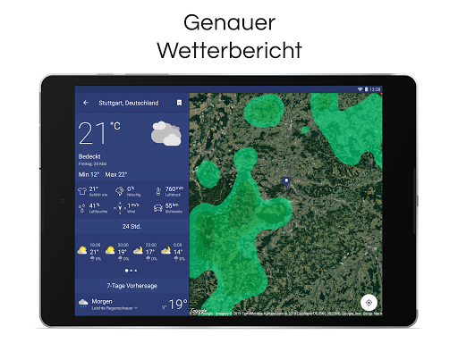 Clime: Regen- und Wetterradar Screenshot