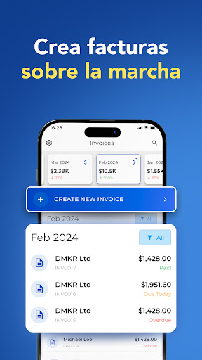 Captura de pantalla de Facturas Fácil - Invoice Fly