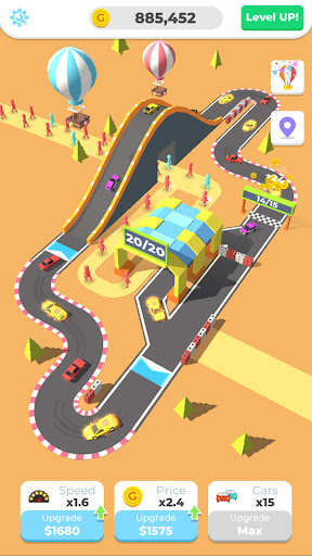 Captura de pantalla de Idle Racing Tycoon-Car Games