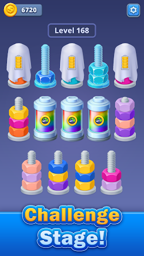 Nuts Factory: Sort Puzzle screenshot