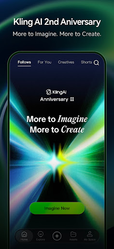 Captura de pantalla de Kling AI: AI Image&Video Maker