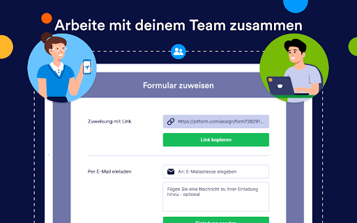 Jotform Formular & Umfrage Screenshot