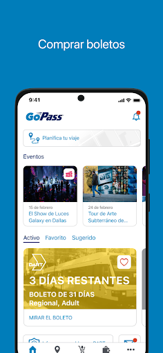 Captura de pantalla de GoPass ®