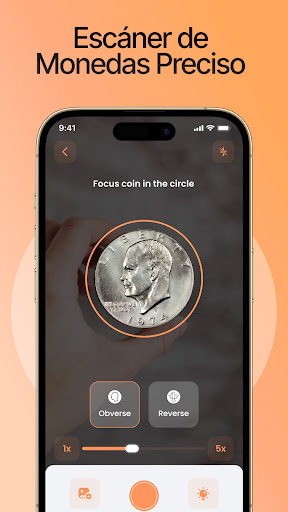 Captura de pantalla de Identificador de monedas