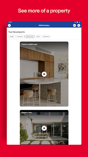 Captura de pantalla de realestate.com.au - Property