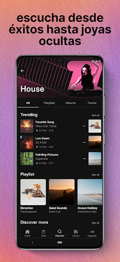 Captura de pantalla de SoundCloud: Tu Música Favorita