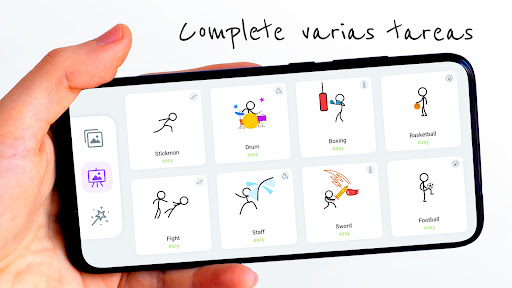 Captura de pantalla de Stickman: dibujar animación