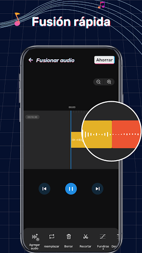 Captura de pantalla de Cortador de música