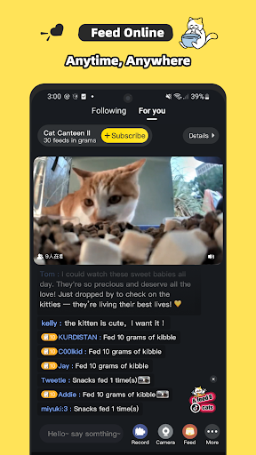Captura de pantalla de Purrrr