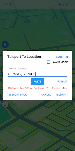 Captura de pantalla de Fake GPS Location-GPS JoyStick