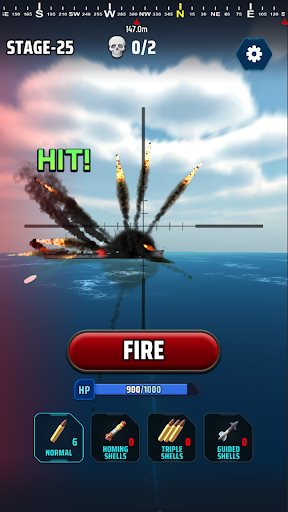 Captura de pantalla de Ocean Sniper