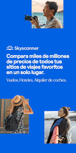 Captura de pantalla de Skyscanner Vuelos Hoteles