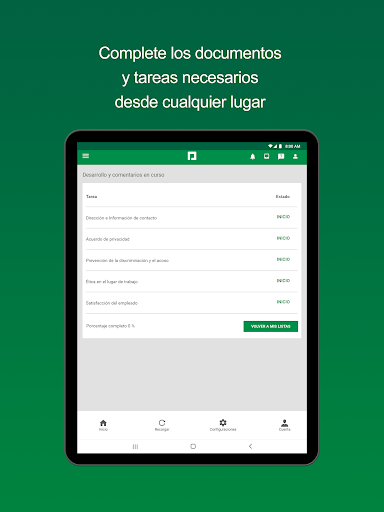 Captura de pantalla de Paycom