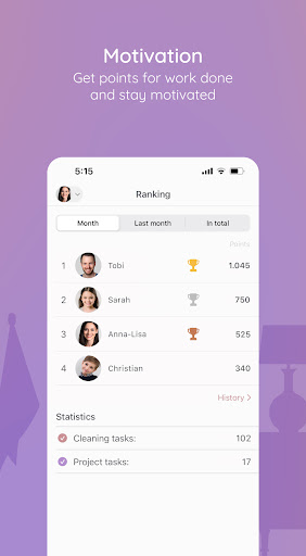 Captura de pantalla de BeTidy: Home Cleaning Schedule