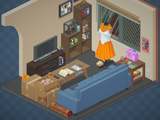 Captura de pantalla de Unpacking