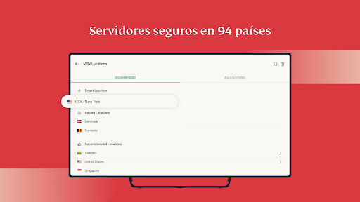Captura de pantalla de ExpressVPN: VPN Ultra Seguro