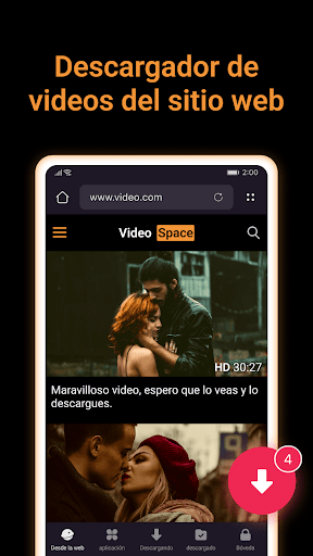 Captura de pantalla de X Downloader & Video Player