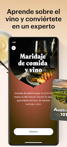 Captura de pantalla de Vivino:Compra el vino correcto