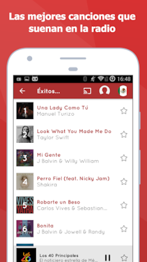Captura de pantalla de myTuner Radio en Vivo y Online