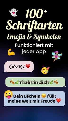Fonts: Schrift wechseln Screenshot