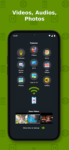 Cast to TV+ Chromecast Roku TV screenshot