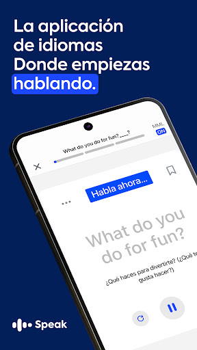 Captura de pantalla de Speak - Aprende inglés
